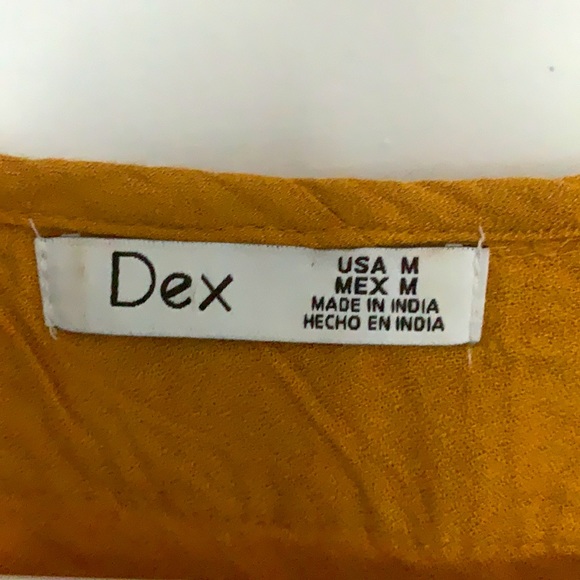 Beautiful boho yellow blouse - Picture 2 of 4